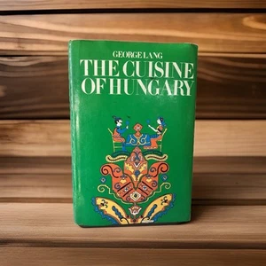 George Lang Cuisine Of Hungary Recipe Book Cookbook Vtg 1979 Hardcover - Foto 1 di 9