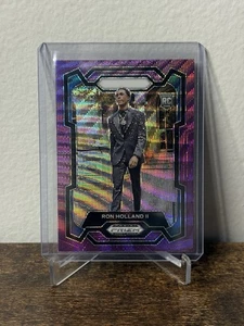 2024 Panini Prizm Draft Picks - Ron Holland II #8 - Purple Wave Prizm (RC) - Picture 1 of 2