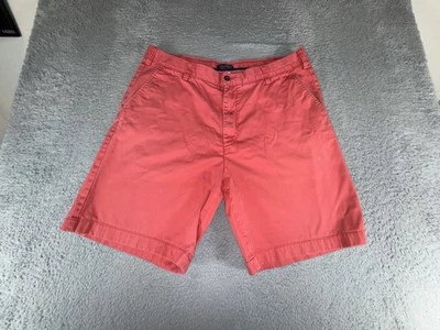 Nautica Shorts Mens 40 Coral 9” Inseam Chino Flat Front Golf Casual - Image 1 of 4