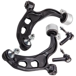 4x Front Lower Control Arm w/ Outer Tie Rods for 2010 2011 2012 Ford Flex Taurus - Picture 1 of 19