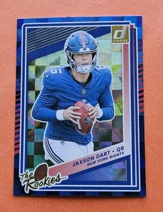 Jaxson Dart RC, 2025 Donruss Football, The Rookies #2, New York Giants - Bild 1 von 2