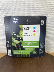 Original HP 952XL Tintenpatrone mit hoher Reichweite 3er-Pack Cyan/Magenta/Gelb EXP. 8/20 - Bild 1 von 6