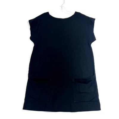 Bryn Walker Manga Corta Bambú Algodón Orgánico Terry Sudadera Túnica Vestido Foto 1 de 4