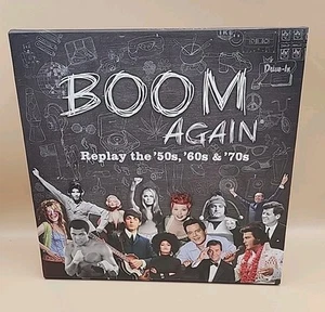 BOOM AGAIN Replay the 50's, 60's & 70's Baby Boomer Game NEW IN BOX SEALED - Picture 1 of 5