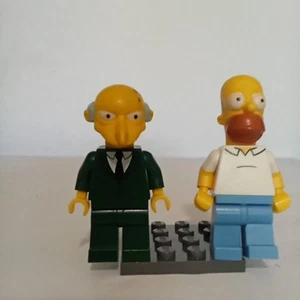 Lego The Simpsons Minifigure Lot- Homer and Mr.Burns - Picture 1 of 6