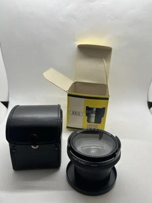AICO 0.42X WIDE CONVERSION LENS BOXED 49mm FILTER THREADS USES S7 Adpt - Image 1 of 4