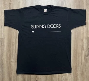 Vintage Paramount Pictures 1998 Sliding Doors Movie T Shirt Size XL - Imagen 1 de 8