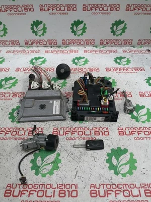 9807827980 KIT CENTRALINA MOTORE CITROEN C3 II 1.2 B 9666952080 21725 - Immagine 1 di 3