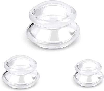 Silicone Cupping Therapy Set for Massage, Cellulite & Muscle Pain Relief - Image 1 of 4