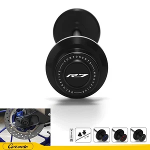 Rear Wheel Axle Fork Sliders Guard Swingarm Spools For Yamaha YZF R7 2022-2025 - Picture 1 of 28