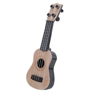Beige Kinder--Ukulele-Gitarre, Spielzeug für Frühe Bildung, Kleine G9118 - Bild 1 von 8