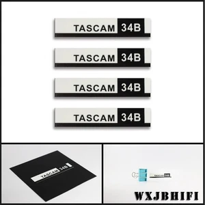 TASCAM 34B waterproof Sticker logo badge 74.5mm(2.93")X15mm(0.59") - Picture 1 of 9