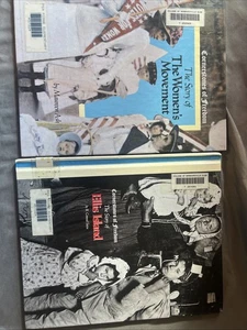 Lot Of Two Former Library Books Cornerstones Of Freedom  - Bild 1 von 10