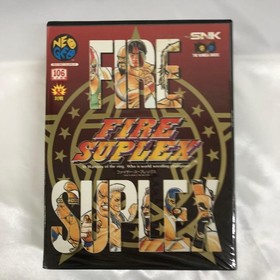 Fire Suplex NEOGEO AES ROM Cartridge Fighting Wrestling Pro Wrestling Game SNK 