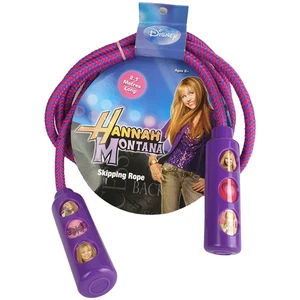 NEW Disney Hannah Montanna Skipping Rope Purple 2.1 Metres Ages 6+ 2010? Retired - Picture 1 of 5