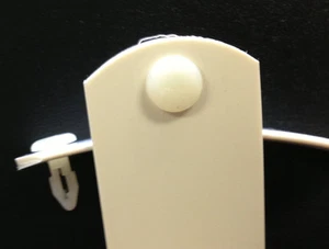 Plastic Rivets-Pins-Fasteners For Patio Furniture Straps- Fit 1/4" Hole -QTY 100 - Picture 1 of 6