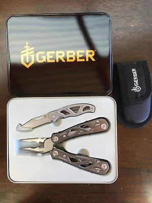 Gerber Suspension Multi Tool & Mini Fine Edge Paraframe Folding Knife Combo 3208 - image 1 of 4