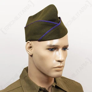 WW2 US ISSUE TYPE GARRISON CAP - AIR CORPS - Repro Military Army American Hat - Picture 1 of 5