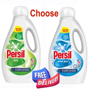 Persil Laundry Liquid 95 Washes Chooese Between Bio Or Non Bio - Picture 1 of 5