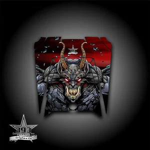 Polaris RZR XP 900 800 570 UTV Graphics Hood Decal 2011-2014 Guardian Red - Bild 1 von 1