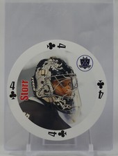 Jamie Storr - 1998-99 Bicycle NHL Hockey Aces Goalies #4-Clubs