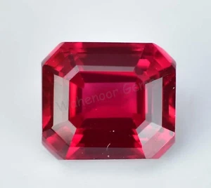 Natural Pyrope Garnet 4.65 Ct Emerald AGL Certified Mozambique Loose Gemstone - Picture 1 of 7