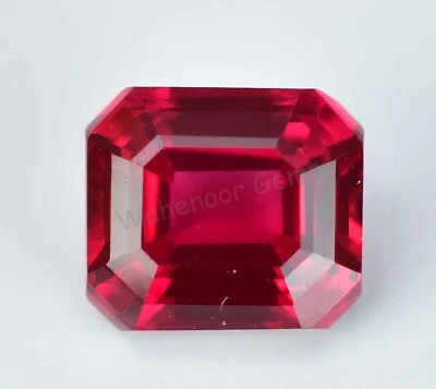 Natürlich Pyrop Granat 4.65 Karat Smaragd Agl Zertifiziert Mosambik Lose - Bild 1 von 4