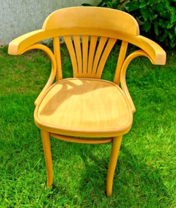 Thonet Oswald Haerdtl für ZPM Radomsko Buche Vintage Jugendstil Bistrosessel - Picture 1 of 5