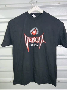 Vintage Alstyle Venom Energy Men’s Black T-shirt Size XL Excellent Condition - Picture 1 of 8