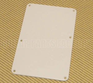 PG-0576-0OW Economy No Cut-Out 1-Ply Off-White Back Plate For Strat® - Picture 1 of 1
