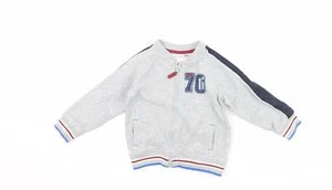 Boots Mini Club Boys Grey Jacket Size 12-18M - Picture 1 of 12