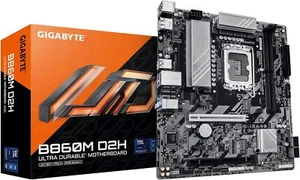 GIGABYTE B860M D2H Motherboard Intel B860 LGA 1851 MicroATX DDR5 SATA3 6Gb/s NEW - Afbeelding 1 van 7