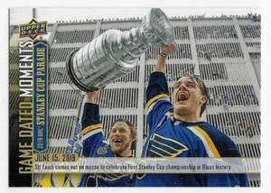 MOMENTOS CON FECHA DE JUEGO DE CUBIERTA SUPERIOR 18/19 Hockey (#1-105, A1, R1-R6) U-Pick de la lista - Imagen 1 de 108