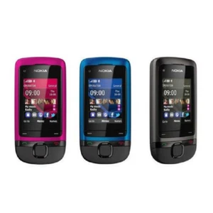 Nokia C2-05 Phone 0.3MP Camera Radio Bluetooth GSM 900 / 1800 Unlocked - Zdjęcie 1 z 9