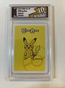 ⭐️Gem Mint Pikachu Old Maid MYC 10 Japanese Babanuki Full Art 2019 Pokemon Card - Picture 1 of 2