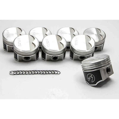 SPEED PRO Forged Flat Top 2vr Pistons Set/8 for 1968-1971 Chrysler Dodge 340 030 - Image 1 of 4