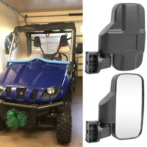 1.75" -2" UTV Side View Mirrors For Yamaha Wolverine Rhino Viking 450 660 700 - Picture 1 of 19