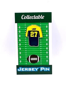 Green Bay Packers Eddie Lacy Jersey Anstecknadel - Classic Retro Cheese Sammlerstück - Bild 1 von 1