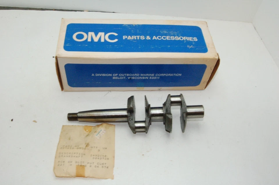 NUEVO CIGÜEÑAL GENUINO OMC 307812 0307812 fuerabordas Evinrude Johnson FÁBRICA Foto 1 de 4