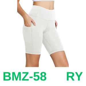 BALEAF Biker Shorts Women Yoga Gym Workout Spandex Running Volleyball Tummy, XL - Picture 1 of 4