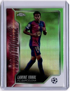 Lamine Yamal 2024-25 Topps Chrome UCC Youthquake Green #YQ-20 Barcelona #65/99 - Bild 1 von 2