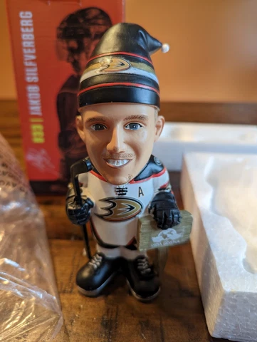 Jakob Silfverberg Anaheim Ducks NHL Hockey Jakgnome Gnome (not a bobblehead) Cover