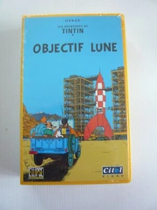 TINTIN cassette vhs de collection neuf d'origine scellée objectif lune - Photo 1/1