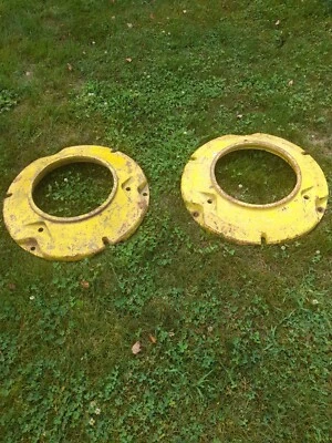 DE COLECCIÓN, ANTIGUO JOHN DEERE MODELO M, MT TRACTOR PESOS RUEDA TRASERA. PARTE #M926T Foto 1 de 4