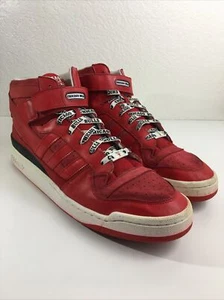 Men’s Adidas Forum Mid NBA Chicago Bulls Basketball Shoe 2008 Size 17 - Picture 1 of 12