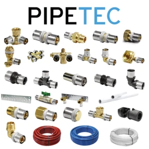 Pipetec Pressfittinge Messing (TH / U Kontur) - Bild 1 von 30