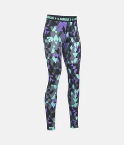 Under Armour Girls' UA HeatGear Armour Printed Legging 1271028 - Picture 1 of 22