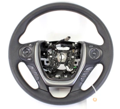 РУЛЕВОЕ КОЛЕСО Honda Pilot 2016–2018 годов без кожи черное от оригинального производителя - Изображение 1 из 4