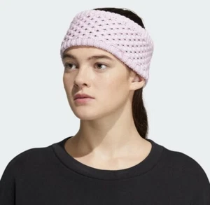 NWT Adidas Womens Fleece Lined Crestline Headband OSFA Orchid Fusion Purple - Picture 1 of 2