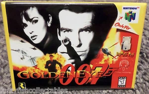James Bond Goldeneye N64 Vintage Game Box 2"x3" Fridge Locker MAGNET Nintendo - Picture 1 of 3